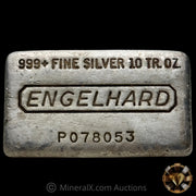10oz Engelhard Waffleback Vintage Silver Bar