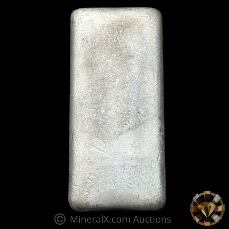 20oz JM Johnson Matthey Reverse Stamp Vintage Silver Bar