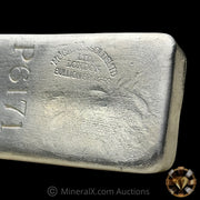 Kilo Engelhard London Vintage Silver Bar With Mocatta & Goldsmid Counterstamp
