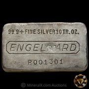 10oz Engelhard 7th Series Early P Prefix Vintage Silver Bar