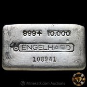 10oz Engelhard Bull Logo Vintage Silver Bar