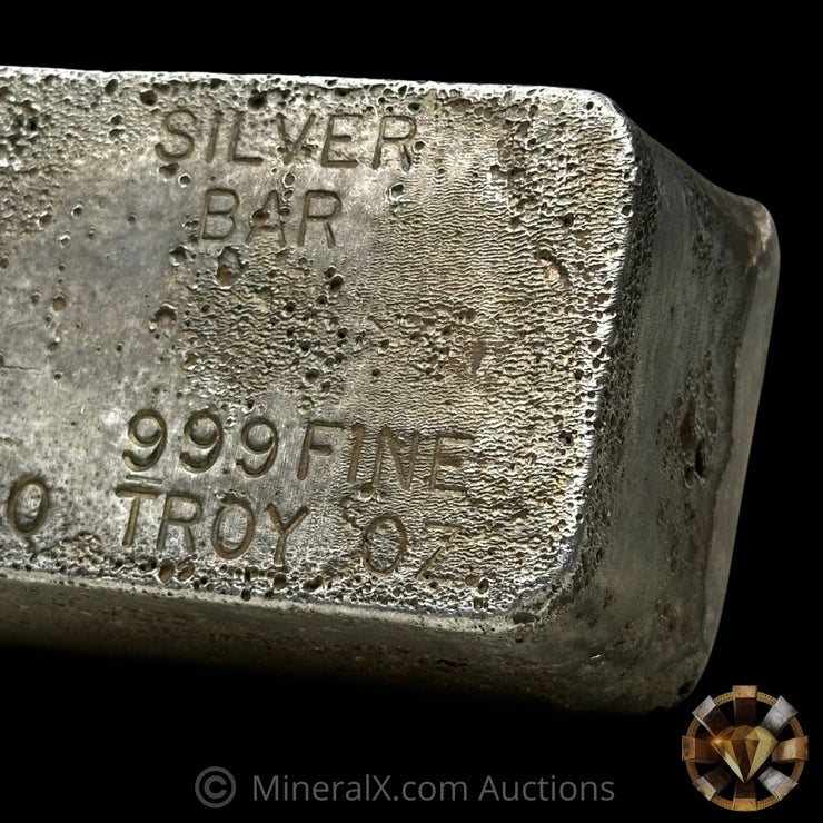 100oz ASI Arizona Silver Inc Vintage Silver Bar
