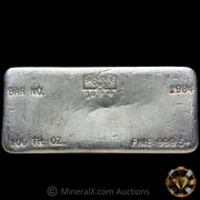 1984 100oz Sunshine Mining Vintage Silver Bar