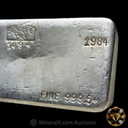 1984 100oz Sunshine Mining Vintage Silver Bar