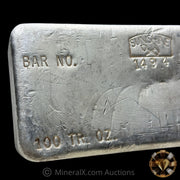 1984 100oz Sunshine Mining Vintage Silver Bar