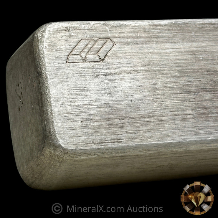 100oz Silverfarm San Francisco "Lot 69" Vintage Silver Bar With Unique Brushed Surfaces