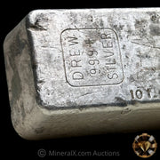 101.96oz Drew Refining Vintage Silver Bar