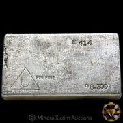 98.300oz Delta Smelting & Refining E Prefix Vintage Silver Bar