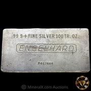 100oz Engelhard 4th Series Vintage Silver Bar