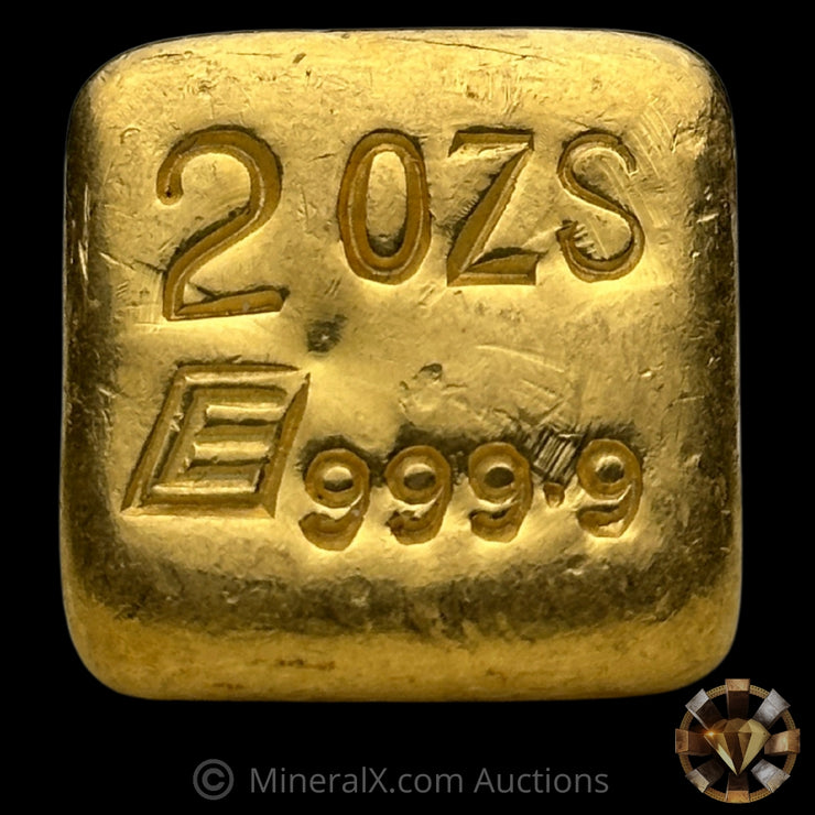 2oz Engelhard London Vintage Gold Bar