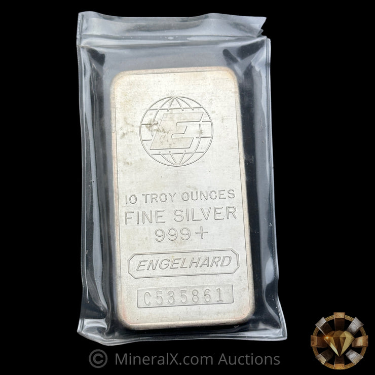 10oz Engelhard Silver Bar In Seal