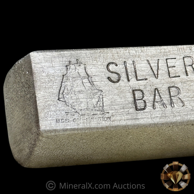 10oz USS Constitution CMI Vintage Silver Bar