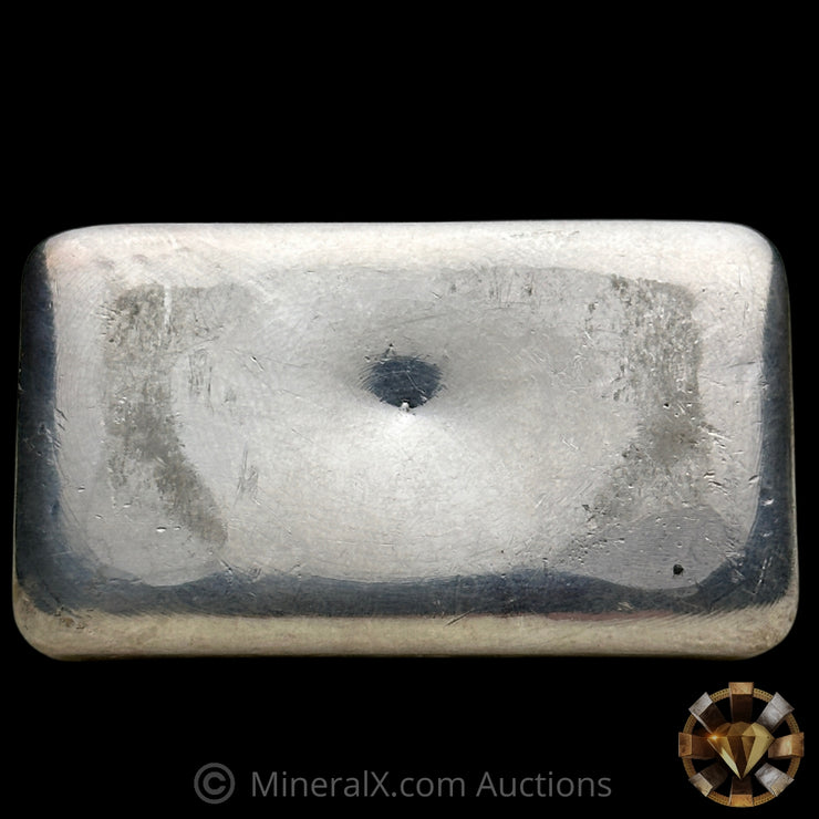 7oz JMC Johnson Matthey Maple Leaf Vintage Silver Bar