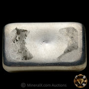 4oz JMC Johnson Matthey Maple Leaf Vintage Silver Bar