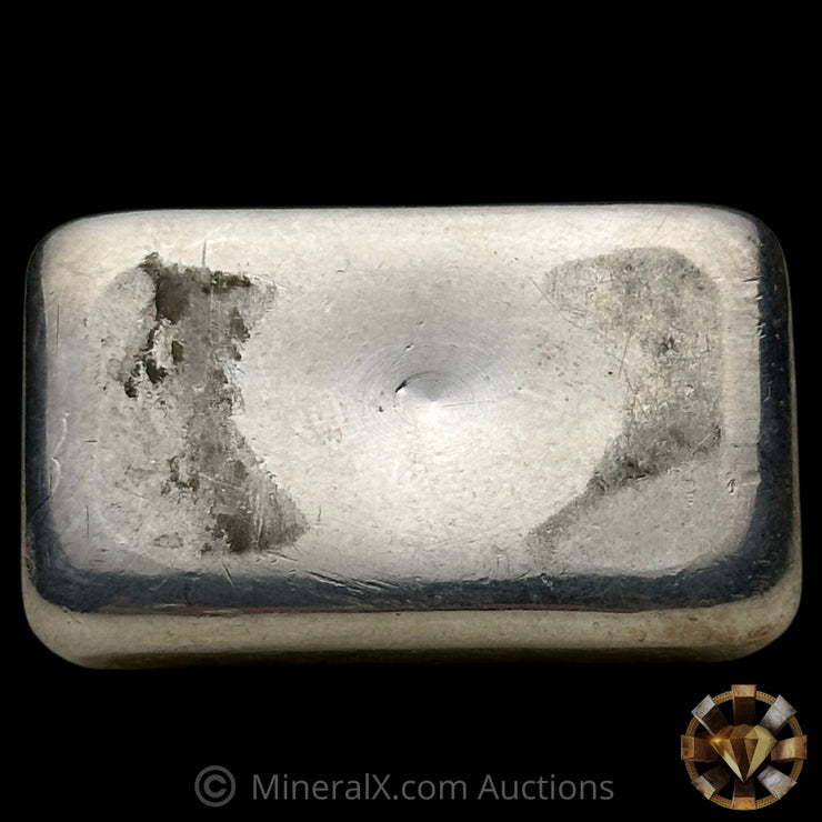 4oz JMC Johnson Matthey Maple Leaf Vintage Silver Bar
