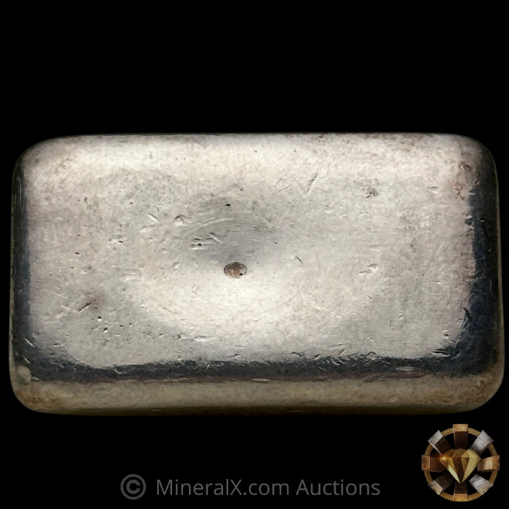 3oz JMC Johnson Matthey Maple Leaf Vintage Silver Bar