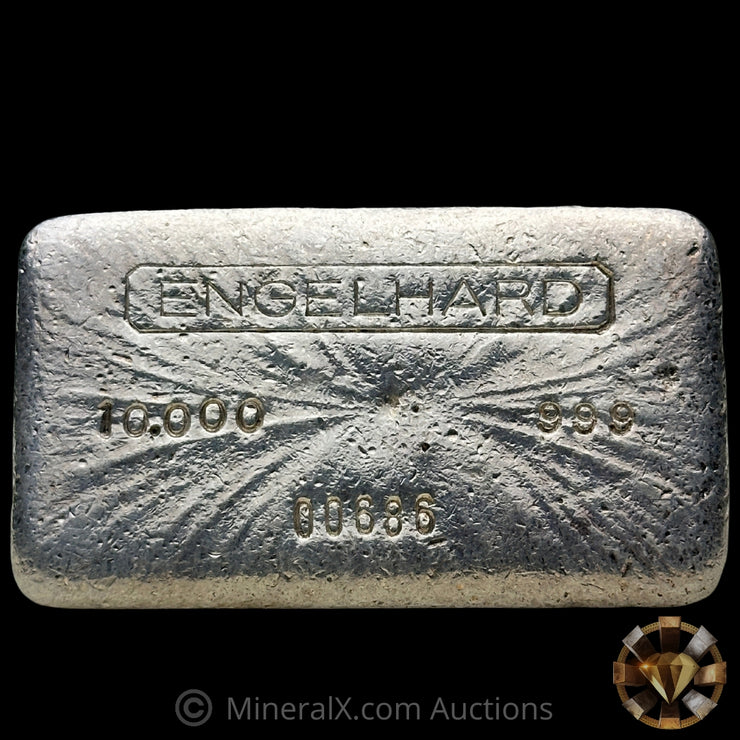 10oz Engelhard 1st Series Top Hallmark Vintage Silver Bar