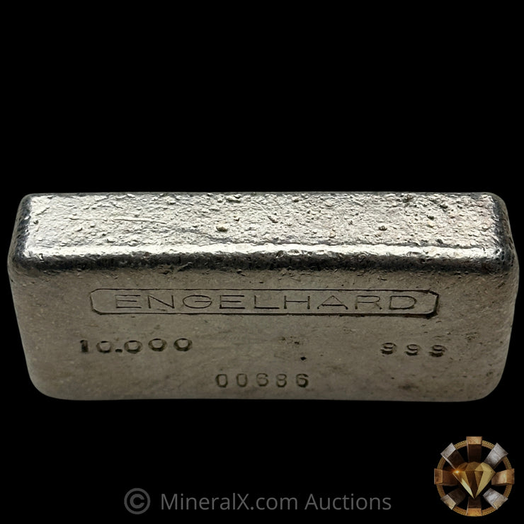 10oz Engelhard 1st Series Top Hallmark Vintage Silver Bar