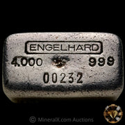 4oz Engelhard 1st Series Top Hallmark Vintage Silver Bar