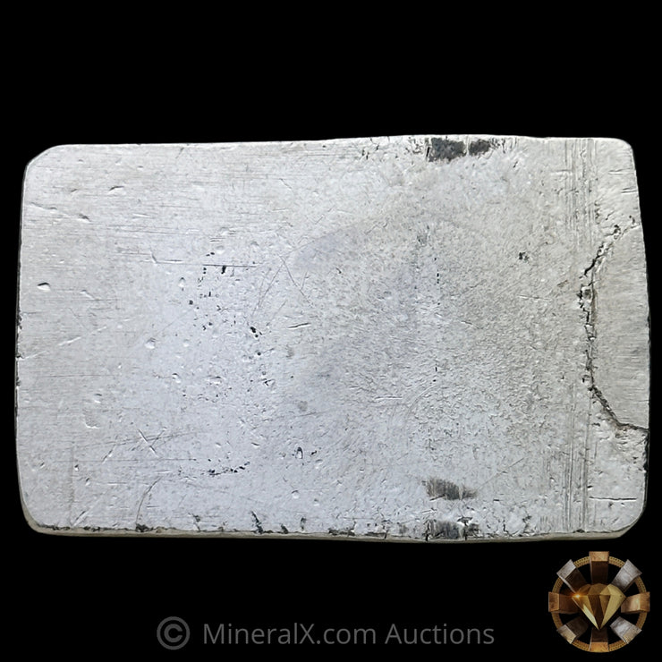 5.1oz The Washington Mint Odd Weight Vintage Silver Bar With Deep Struck Hallamark