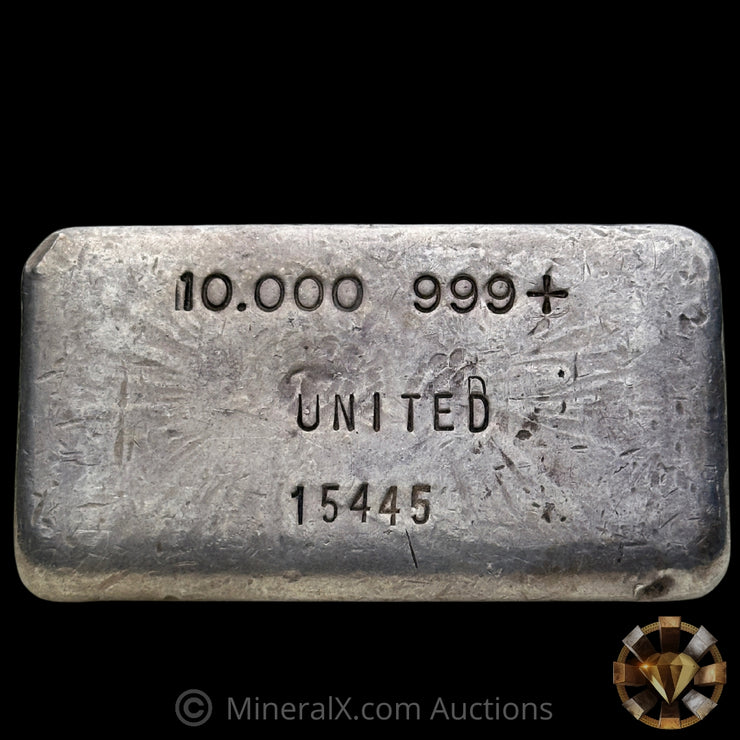 10oz Engelhard United Vintage Silver Bar
