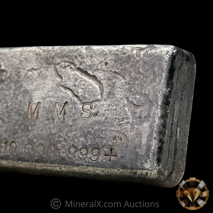 10oz Engelhard MMS "Michael Berger" Vintage Silver Bar