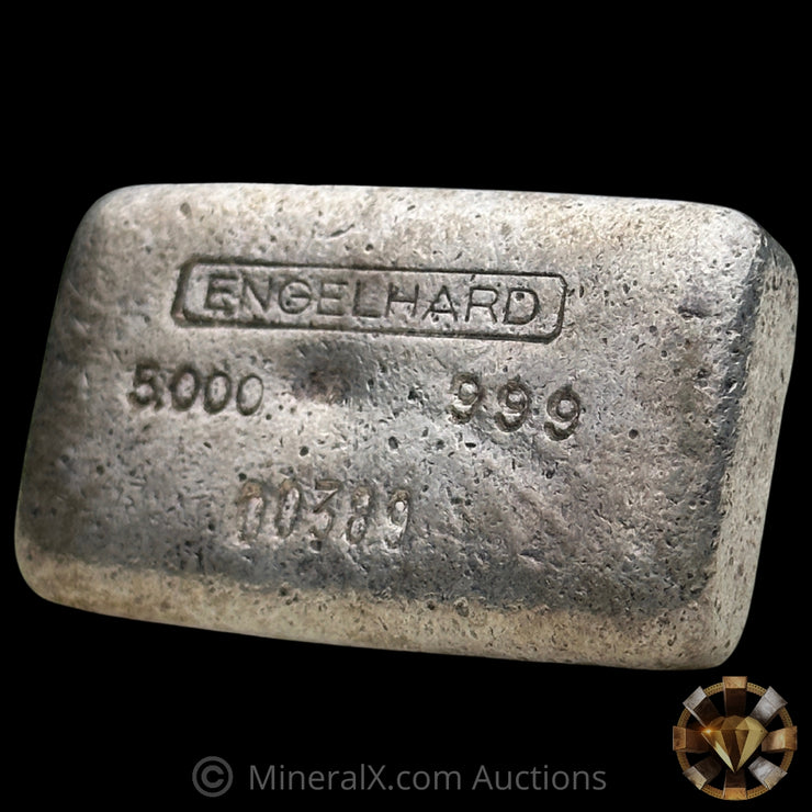 5oz Engelhard 1st Series Top Hallmark Vintage Silver Bar