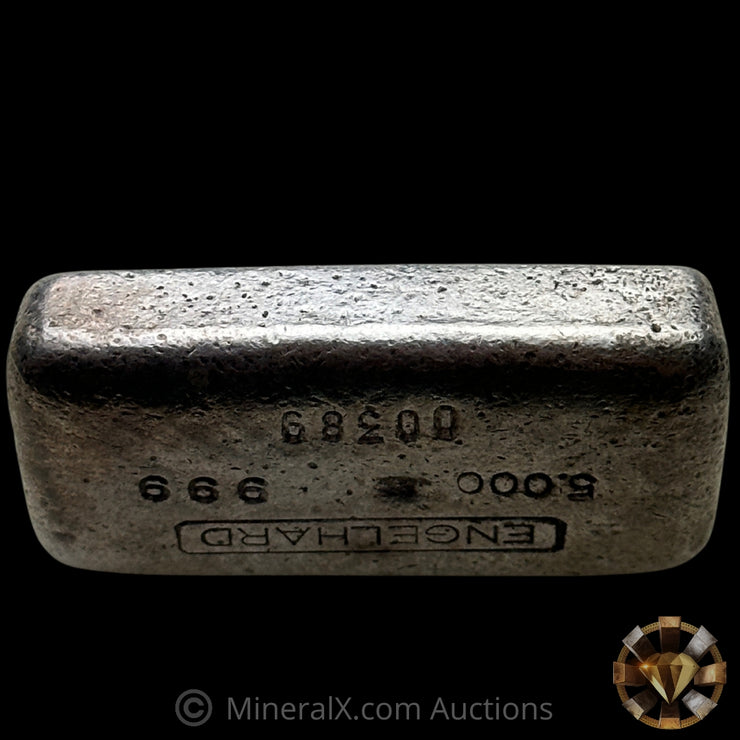 5oz Engelhard 1st Series Top Hallmark Vintage Silver Bar