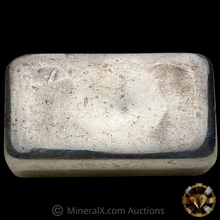 3oz JMC Johnson Matthey Maple Leaf Vintage Silver Bar