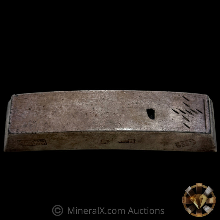 12.16oz "10 Lang" Sycee Vintage Silver Bar