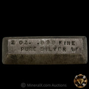 2oz Circle City Vintage Silver Bar