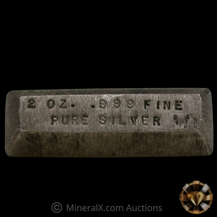 2oz Circle City Vintage Silver Bar