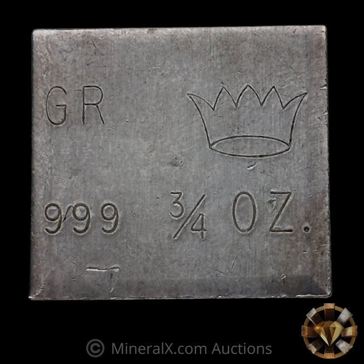 3/4oz GR Vintage Silver Bar