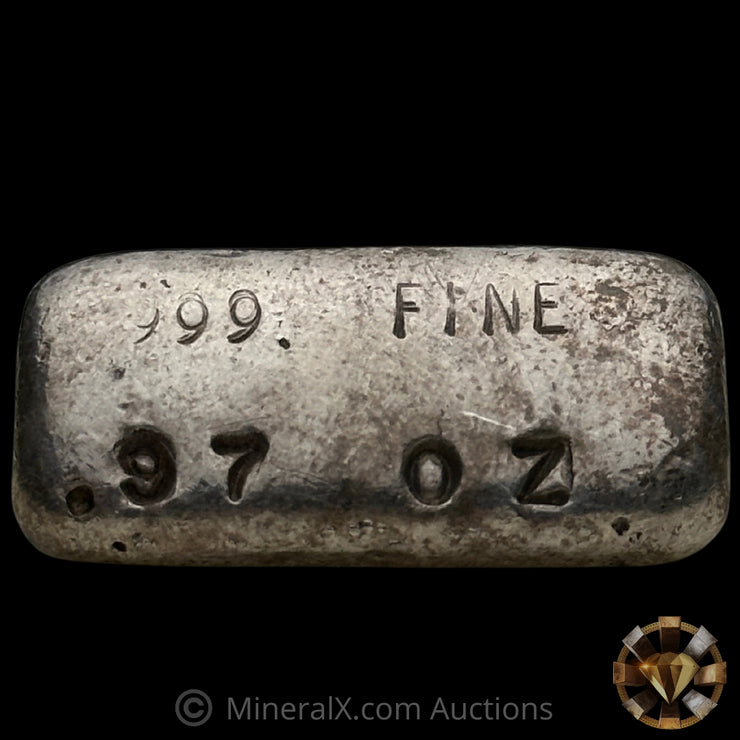 .97oz Alexander Westerfall Vintage Silver Bar