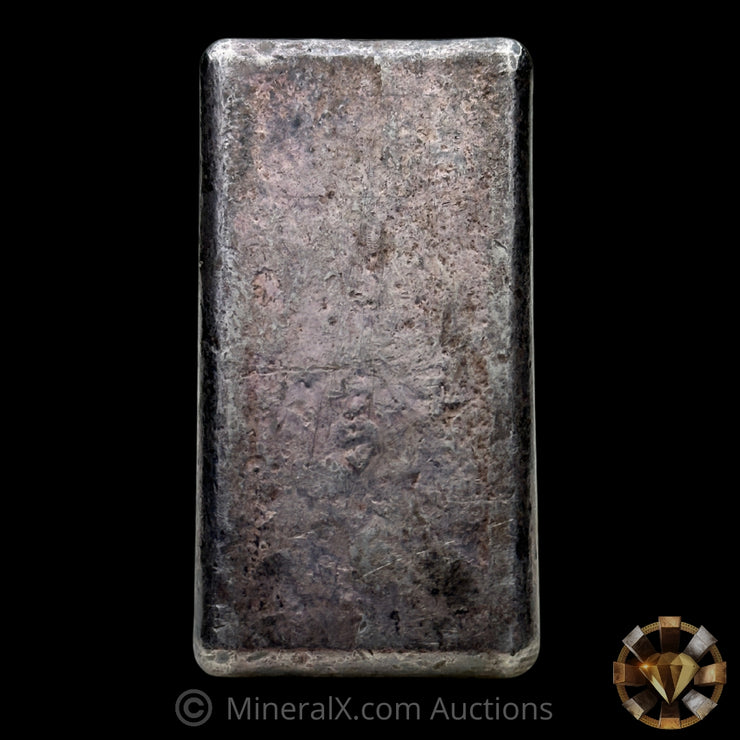 5oz JM Johnson Matthey Flat Mold Variety Vintage Silver Bar