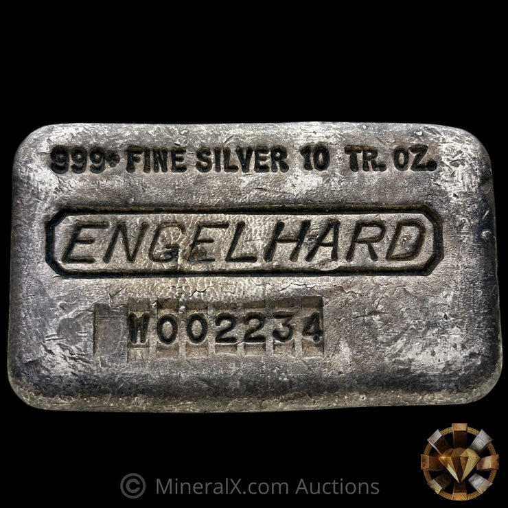 10oz Engelhard W Series Vintage Silver Bar