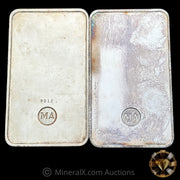 x2 10oz Deak Perera Small Serial Font Variety Vintage Silver Bar Lot