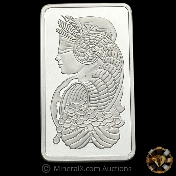 5oz PAMP Fortuna Platinum Bar with Original Numbers-Matching Assay Box