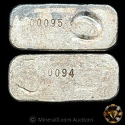 x2 5oz Silvertowne Vintage Silver Bar Lot With Low Sequential Serials