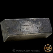 10oz Engelhard Full Hallmark Industrial Extruded Vintage Silver Bar