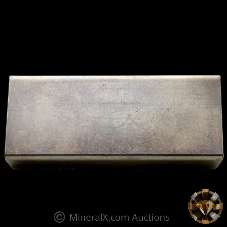 10oz Engelhard E Logo Industrial Extruded Vintage Silver Bar