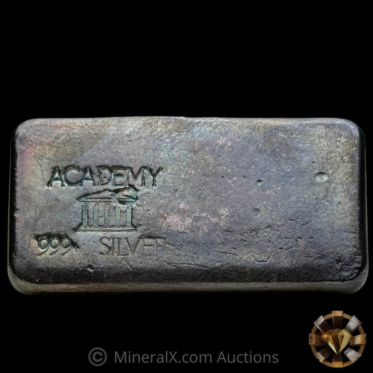 5.29oz Academy Vintage Silver Bar