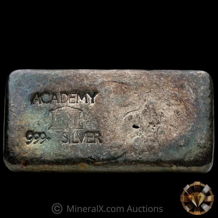 5.52oz Academy Vintage Silver Bar