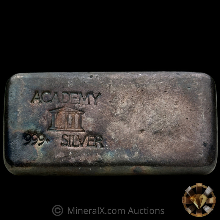 5.41oz Academy Vintage Silver Bar