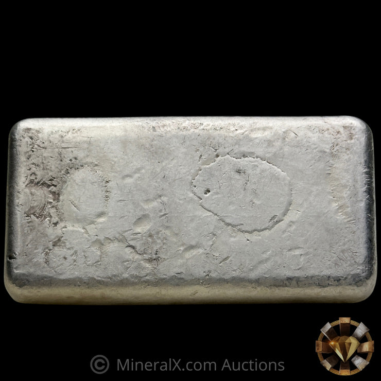 5oz Engelhard Bull Logo Vintage Silver Bar