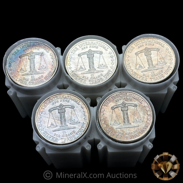 x100 1oz America America Eagle Vintage Silver Trade Unit Coin Lot (100oz Total)