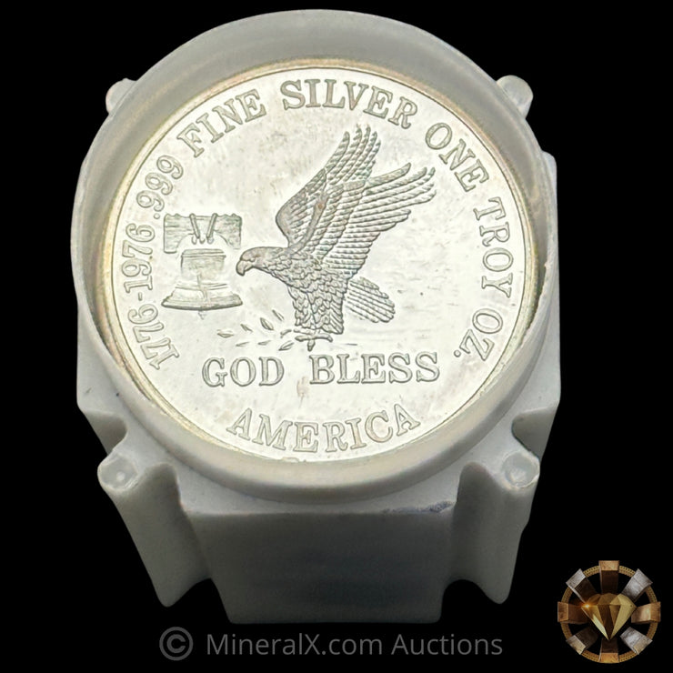 x20 1oz Tri State Refining God Bless America Honest Purity Honest Weights Vintage Silver Coin Lot