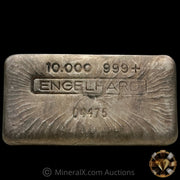 10oz Engelhard 0 Leading 3rd Series Vintage Silver Bar