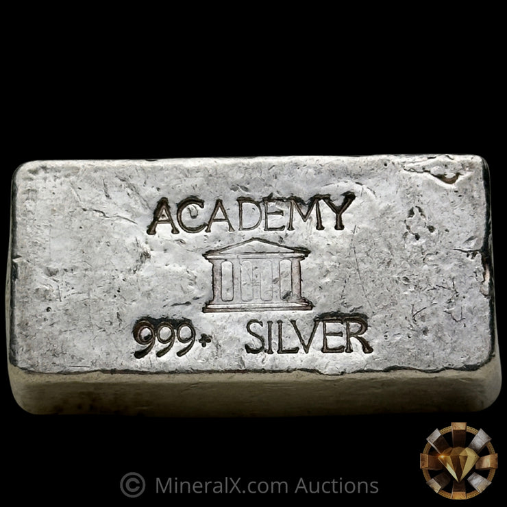 4.8oz Academy CSRCO Counterstamp Vintage Silver Bar