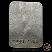4oz Dennis England Colloidal Silver Fantasy Silver Bar